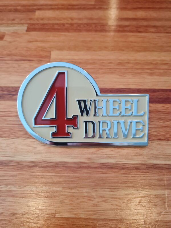 4 Wheel drive Emblem