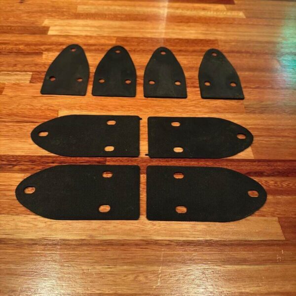 Gasket door and hood hinge - set