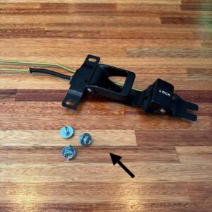 Inner door handle screw, three per side each