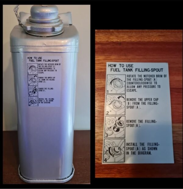 OEM Jerrycan decal
