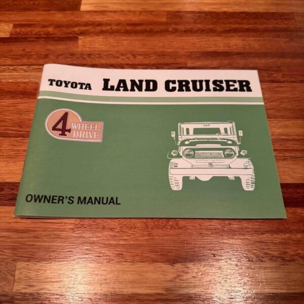 Owners Manual Pre 74