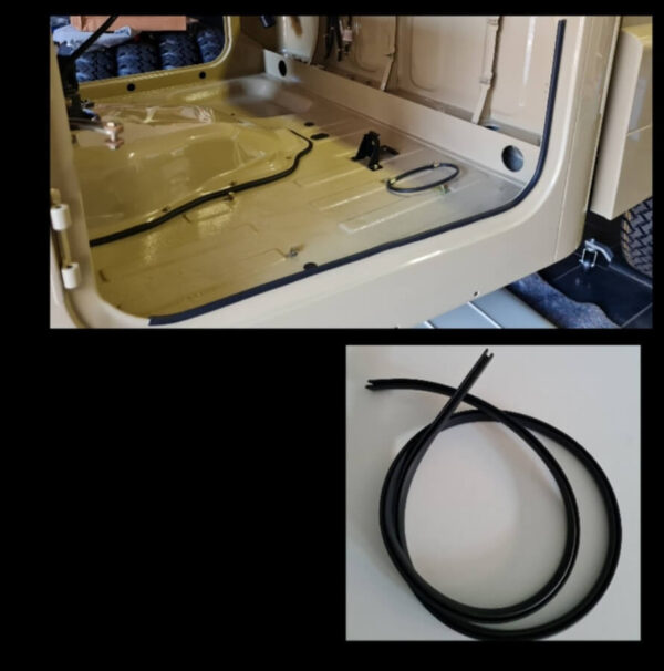 U Channel inside door 4M