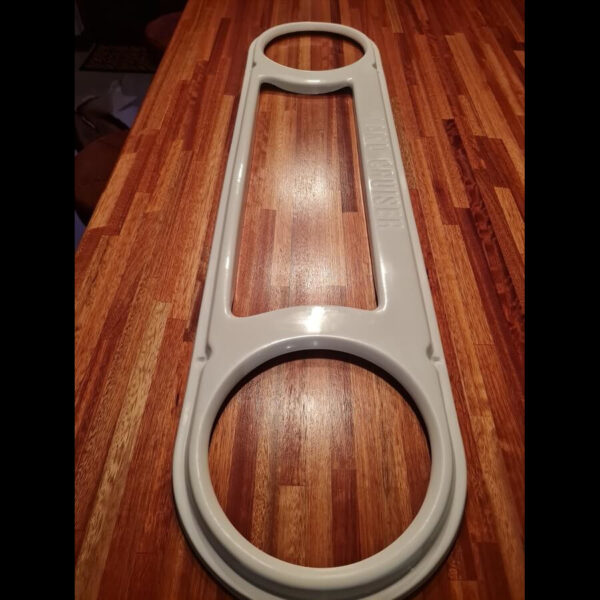 Round stamped fibreglass aftermarket bezel
