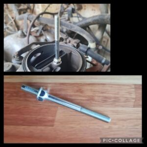 Aircleaner to carb bolt stud short