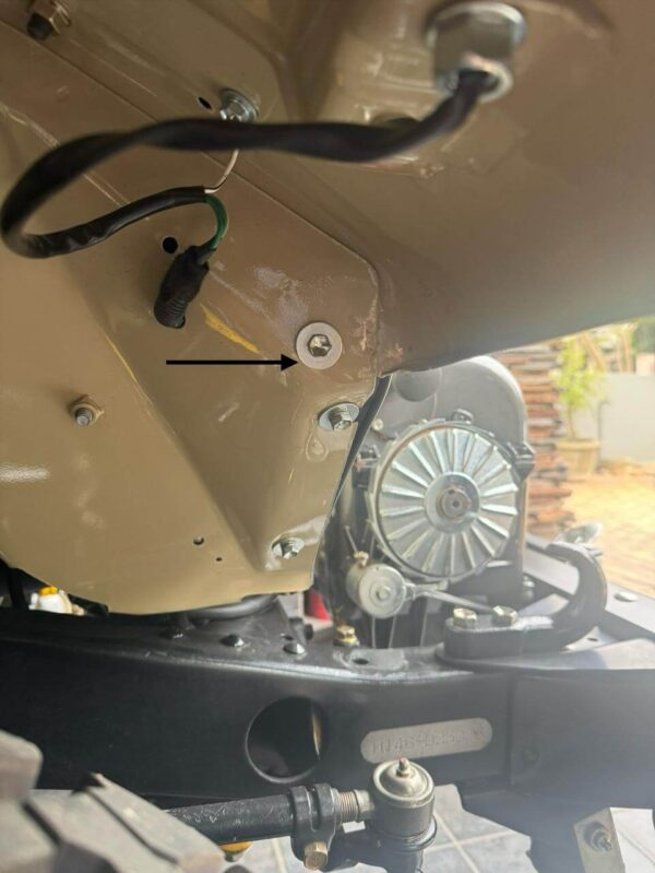 Fender to bib bolt each 10 of