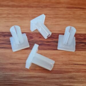 Headlight adjuster grommets round bezel model set of 4 imported