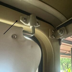 Sun visor screw set stainless steel 4 of